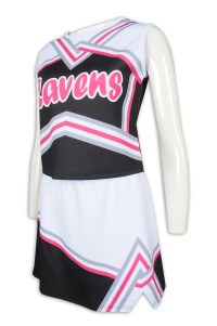CH194 Make a dress sleeveless cheerleading uniform Fashion cheerleading uniform suit Cheerleading uniform manufacturer glee cheerios uniform  elite cheer uniforms  sparkly cheer uniforms 45 degree